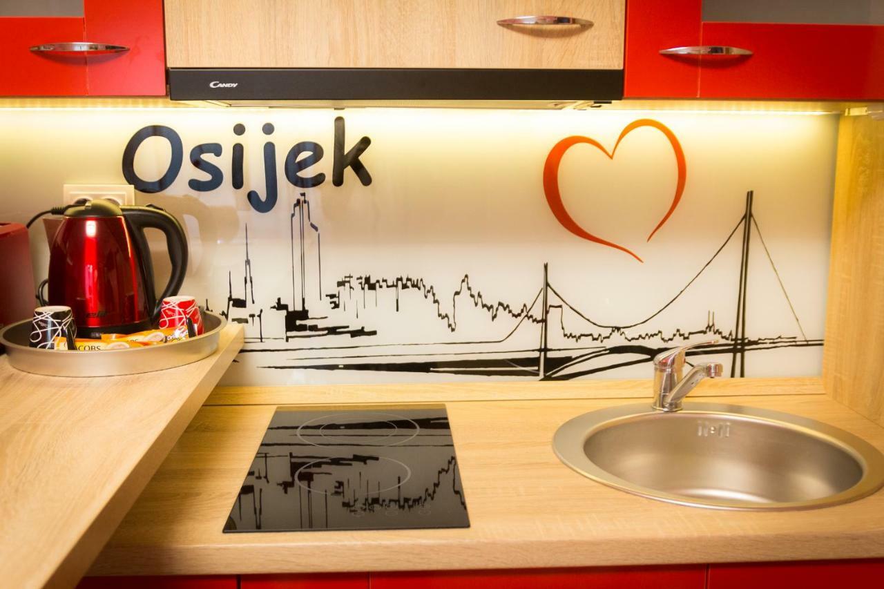 אוסילק Design Apartments Red Blue מראה חיצוני תמונה