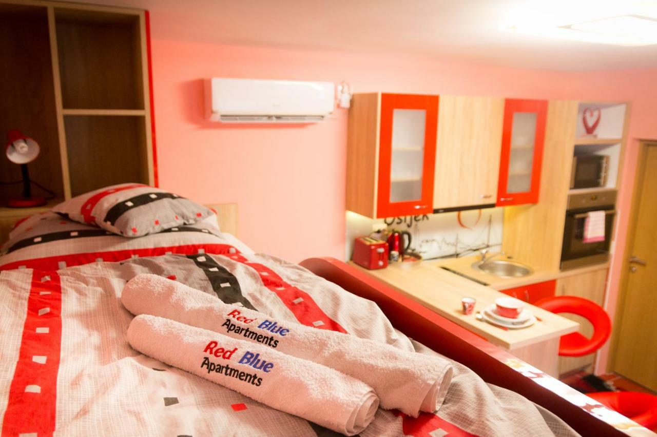 אוסילק Design Apartments Red Blue מראה חיצוני תמונה