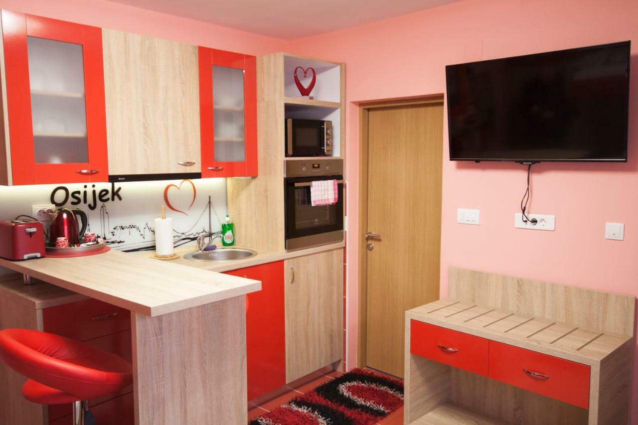 אוסילק Design Apartments Red Blue מראה חיצוני תמונה